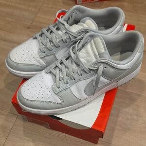 Nike Dunk Low Retro - White and Grey Fog
